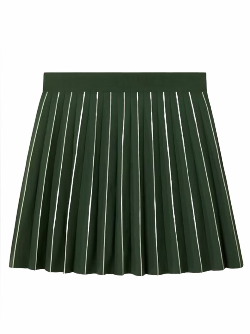 NWT Tory Burch Tory Sport Pleated Tech Knit Mini Skirt